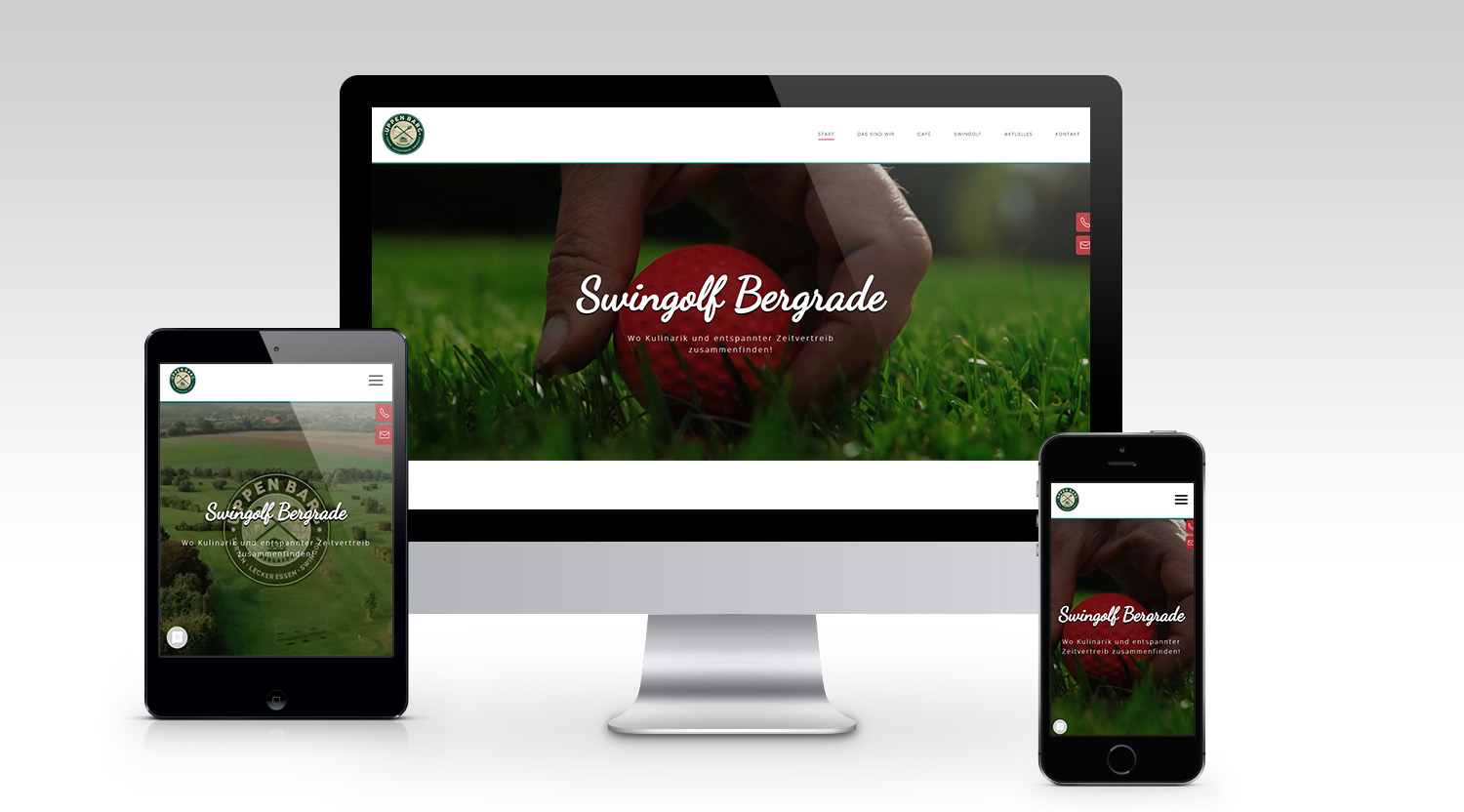 Swingolf - Desktop, Tablet, Handy