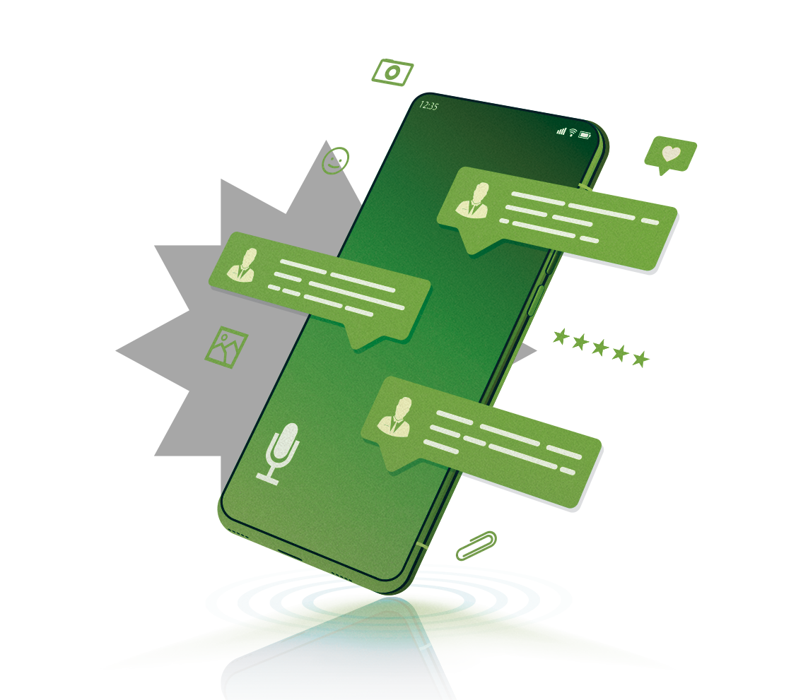 Social Media Benachrichtungen auf Handy Social Media Benachrichtungen auf Handy