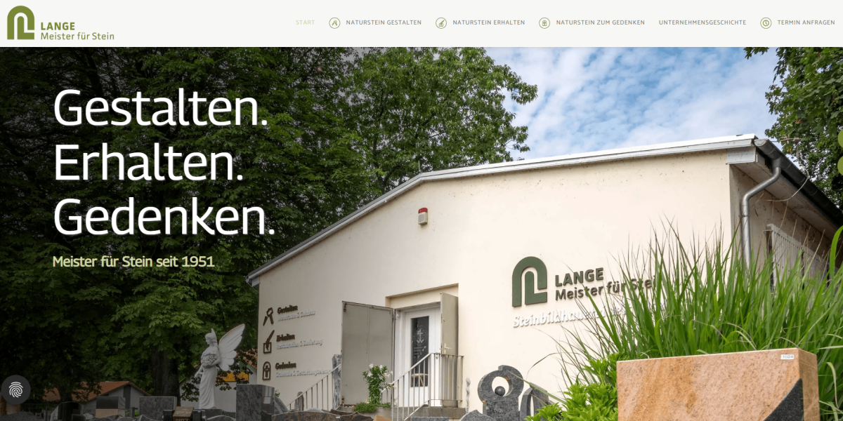 Referenz Lange Steinbildhauerei